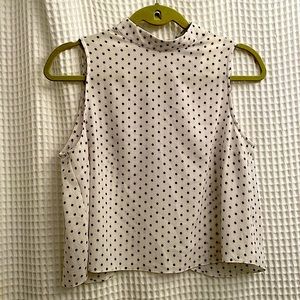 Polka dot tank top